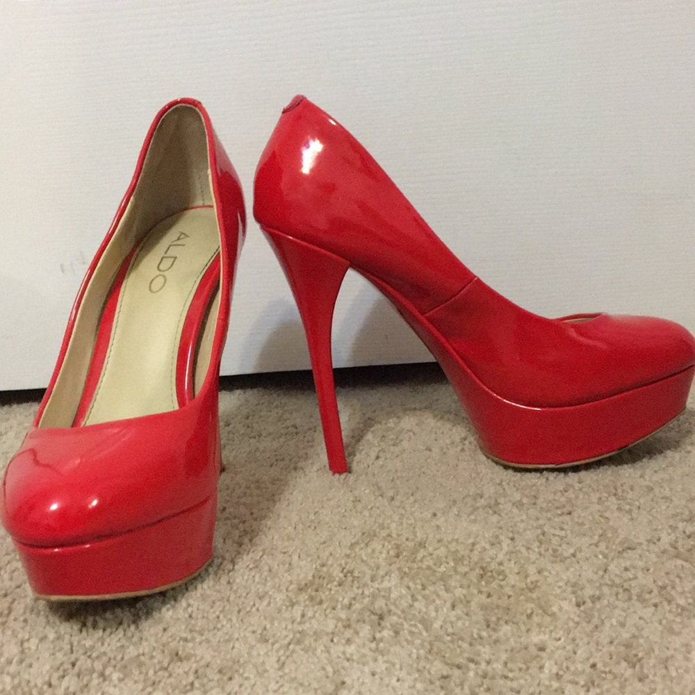 Aldo platform stilettos